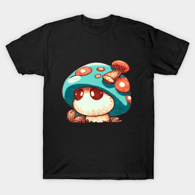 Little Mushroom T-Shirt by RI-LYTA